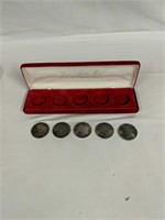 Morgan Silver Dollars 1878 S 1879 S 1880 S 1881 S