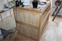 WOODEN FRONT COUNTER MEASURING: