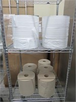 Lot of Toilet Paper & Paper Towel