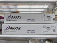 (2) Array X-Strong Clear 42"x48" Garbage Bags