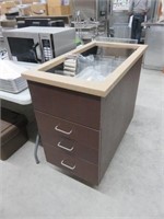 Solid Surface Top 3-Drawer Side Cet