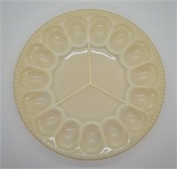1938 - 1942 Alacite by Aladdin Egg Serving Platter