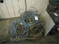 Assortment of electrical cords
