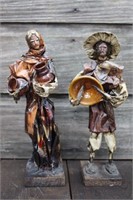 Folk Art Paper Mache Figurines