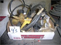 Box of assorted gauges