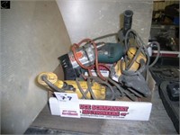 1/2" electric drill, 3/8s electric drill
