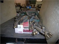 Large selection of assorted acetylene torches