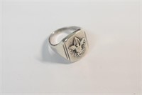 Sterling Girl Scout Ring