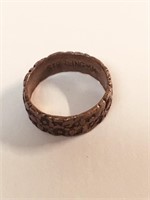 Sterling Floral Friendship Ring