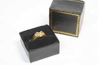14K Gold Ring with Diamond