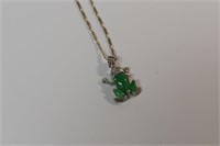 925 Chain with Frog Pendant (No Marks on Pendant)