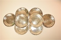 Dominik and Haff Sterling Tray - Set of 8