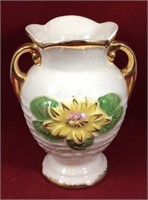 Hull Gold Water Lily Vase