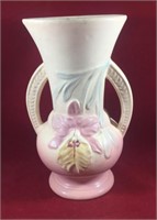 Hull Pink Orchid Double Handled Vase
