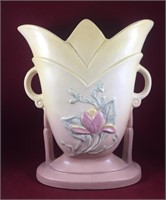 Hull Magnolia Double Handled Vase