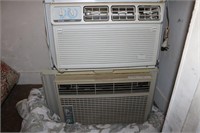 2 Whirlpool window air conditioners. These