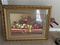 Framed Art: Fruit