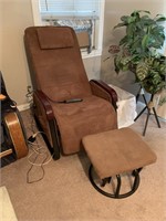 Massage Recliner Chair & Ottoman