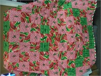 Handmade Watermelon Quilt