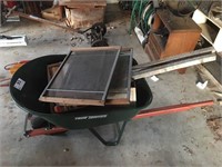 Wheel Barrow and contents