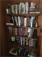 Contents of bookshelves