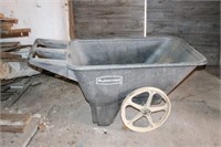 Feed Cart/Wheel Barrel, Needs New Tire