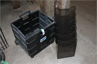 Wall mounted Filing System & Mobile Folding Cart