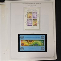 Netherlands Antilles stamps 1954-1990 CV $400+