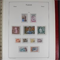 France Stamps Hingeless albums CV $750+