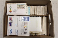 UN Stamps 1500+ First Day Covers 1960s-80s