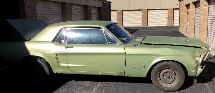 1968 Ford Mustang - Storage Unit Find! Online Auction