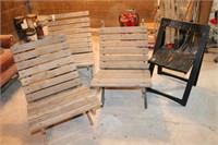 4 Wood Chairs