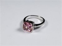 .925 Pink Ice Ring
