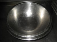 Lot of 3 Nice Stainless Mixing Bowls