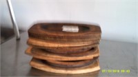 13 Fajita Pan Wood Holders No Pans