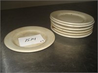 Lot of 7 Ceramic Side Plates