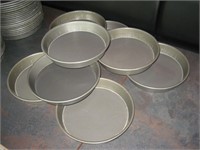 Lot of 8 Pizza Pans 9" Very Nice