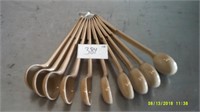 Lot of 10) Portion Spoons