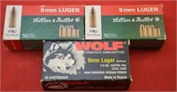 Wolf/Sellier & Bellot 9mm Ammo