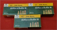 Sellier & Bellot .22-250 Ammo