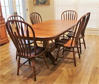 Gasco Furniture Dining Table and 8 chairs