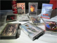 Lot de 9 cassettes VHS