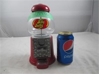 Distributeur de gum Jelly Belly en métal et verre