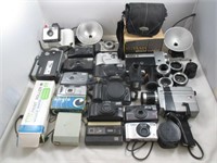 Lot d'appareils photo et caméra