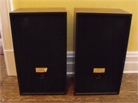 Deux haut-parleurs JVC vintage modèle