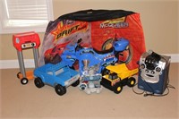 Boys toys, Cars Tent, motorcycle, karaoke machine
