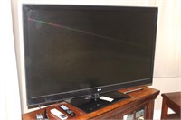 LG 55 inch flat screen and entertainment systems