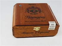 great cigar box - Arturo Fuente, Hemingways