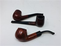 3 nice pipes - 2  real Briar