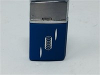 Ronson - slim sports  blue lighter